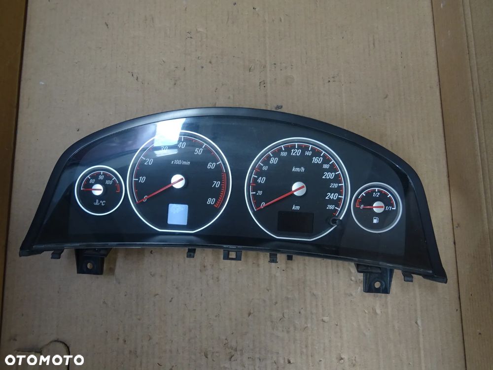 LICZNIK ZEGARY VECTRA C GTS SIGNUM CHROM CZYSTY  BENZYNA FULL KOD PIN 0 KM - 11
