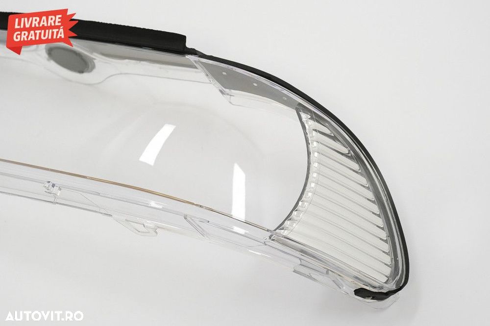 Sticla Far Stanga BMW Seria 5 E39 (1995-2000) Clar - 4