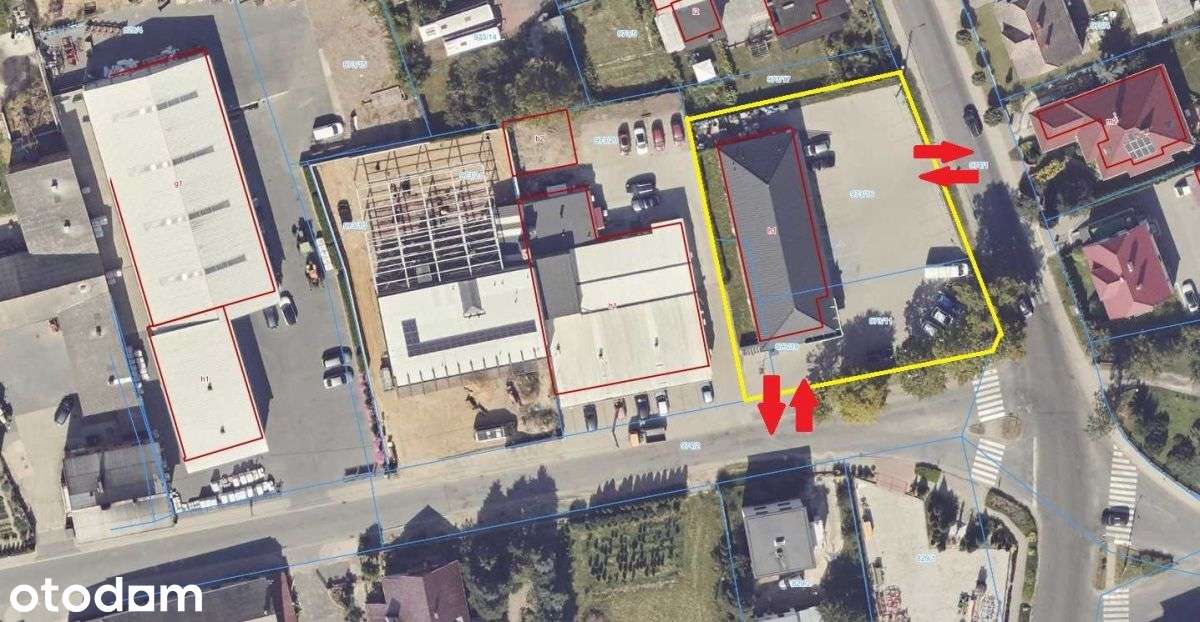 Budynek handlowy, centrum Dobrzycy, z parkingiem - Pełny obrazek: 5/13