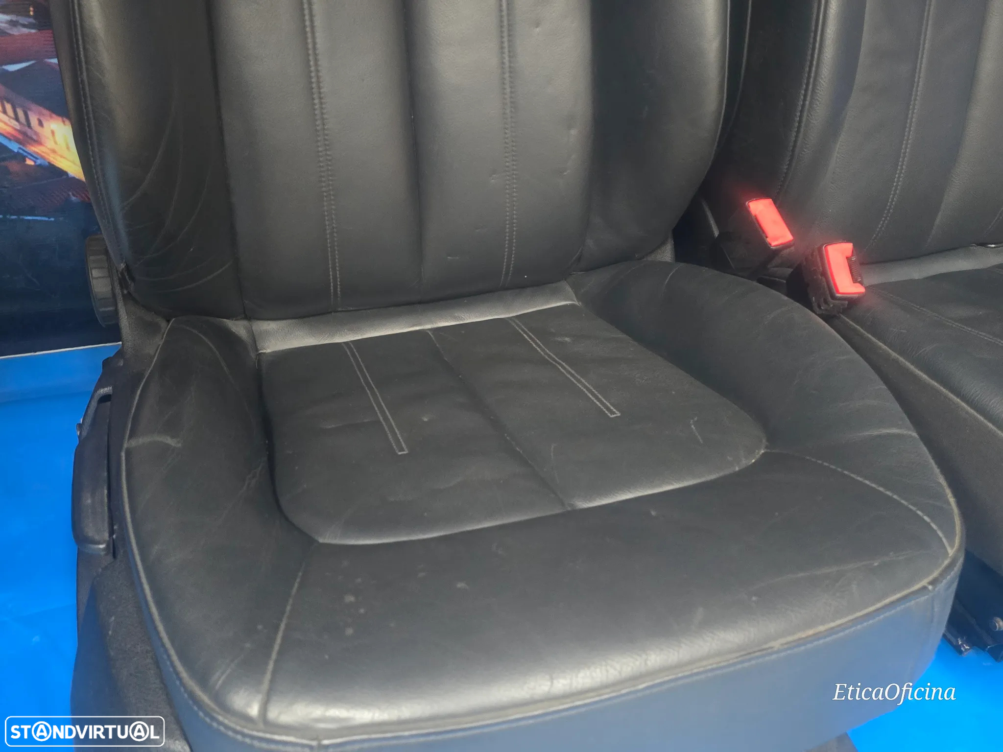 Bancos frente originais em Pel para audi a6 c7 4g 2011+ - 5