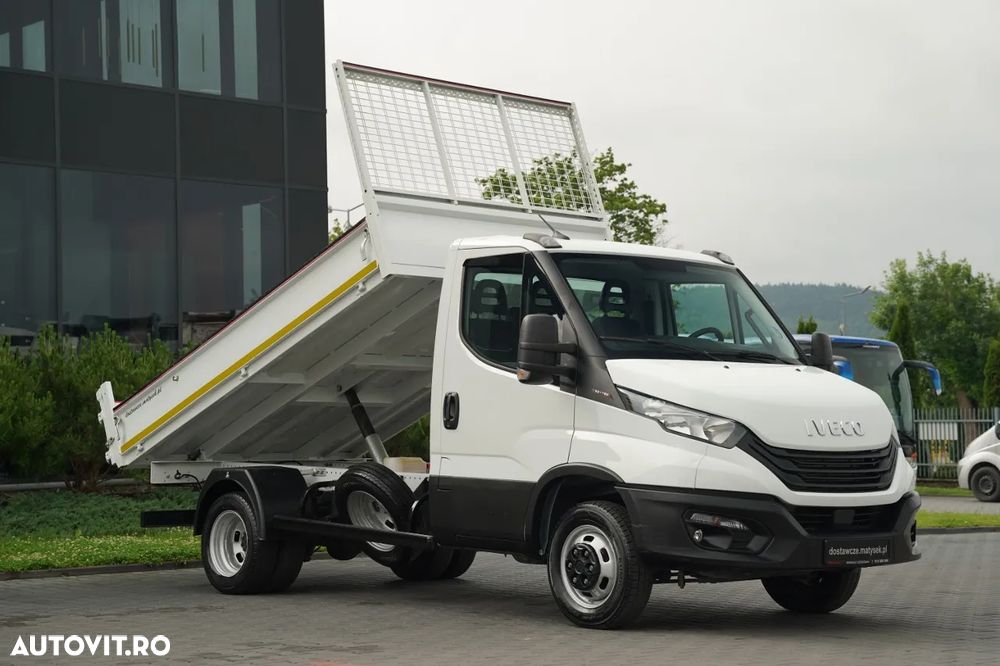 Iveco DAILY 35-160 / BASCULATOR DIN OȚEL / DUBLU / MANUAL / 3 LOCURI / EURO 6 - 3