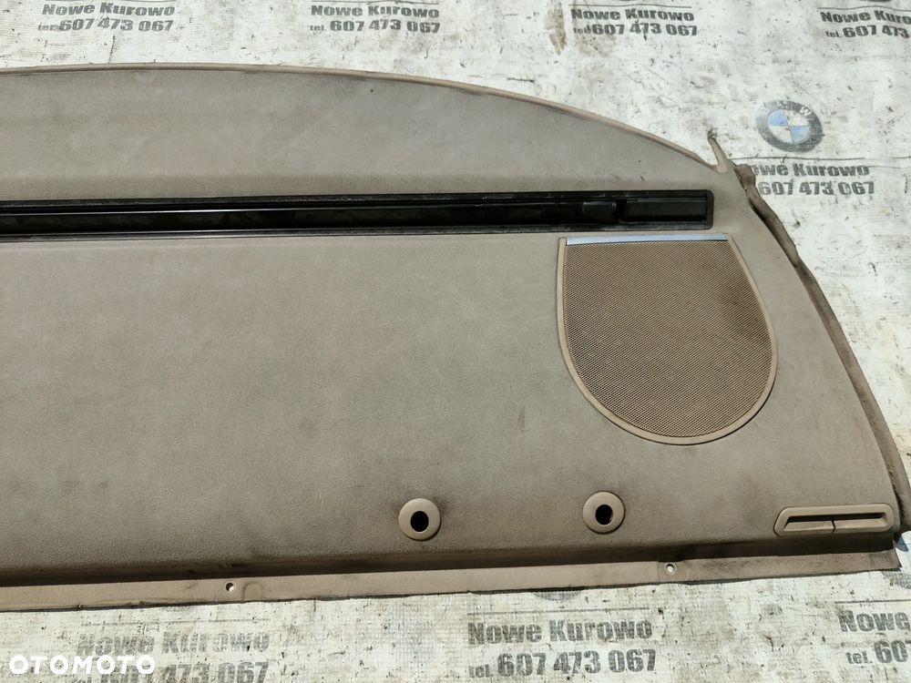 BMW E46 Sedan Półka tylna z roletą elektryczną - 4