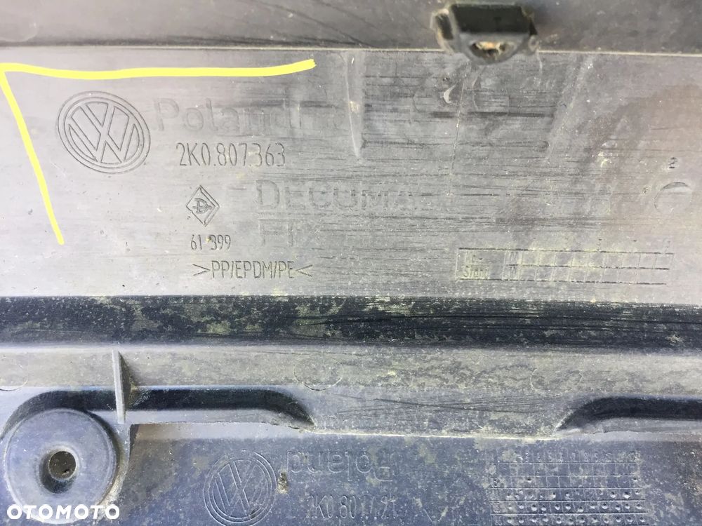 VW CADDY 3 III 2003-2010 ZDERZAK TYLNY TYŁ - 12