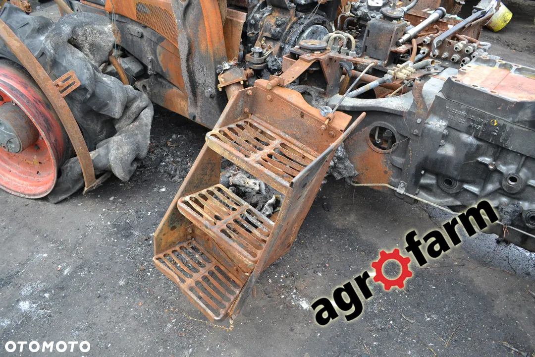 Fendt 411 412 most zwolnica skrzynia blok wał piasta obudowa - 3