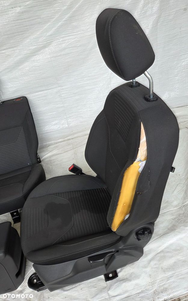 FORD FOCUS MK3 KOMBI FOTEL FOTELE  KANAPA TYŁ BOCZKI TUNEL KOMPLET EUROPA - 2