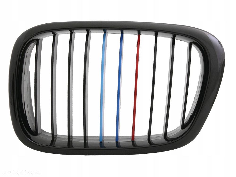 Atrapa Grill Kratka Black Paski M-LOOK BMW 5 e39 1995-2004 KPL - 2