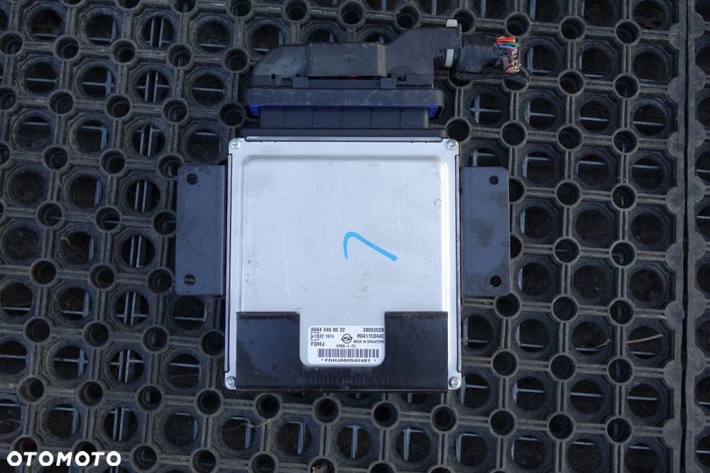 STEROWNIK SILNIKA KOMPUTER ECU SSANG YONG KYRON 2.0 XDI 2007 A6645408032 - 2