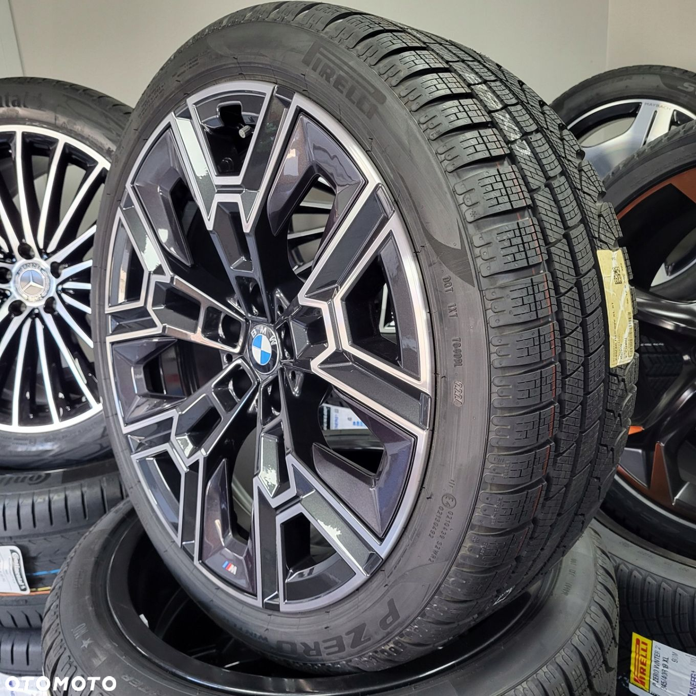 20 Zimowe ORYGINALNE BMW 5 i5 G60 G61 M Aerodynamic 939M R20 Nowe - 6