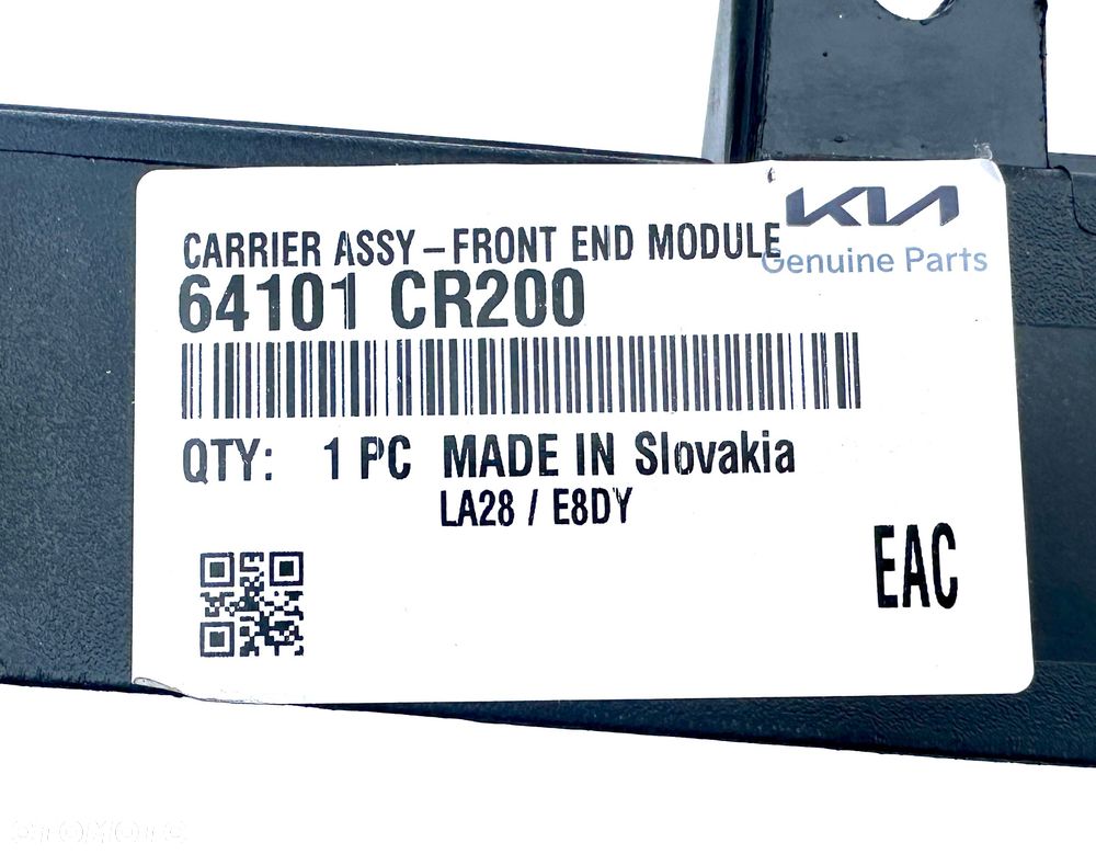 KIA CEED 3 III CD 2018 - WZMOCNIENIE CZOŁOWE PAS PRZEDNI NOWY ORYGINAŁ OE - 8