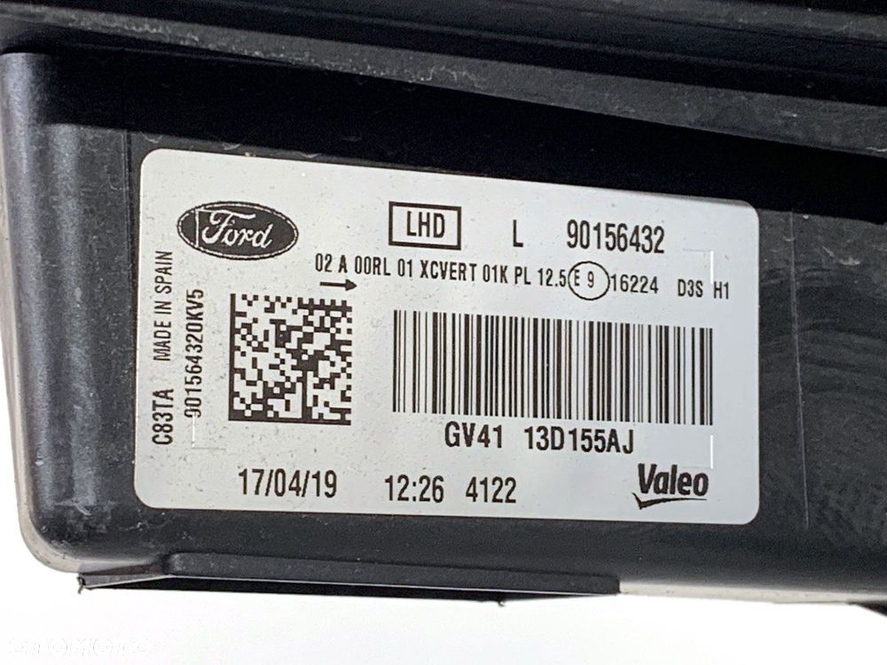 REFLEKTOR LEWY PRZÓD XENON  FORD KUGA II (DM2) 2012 - 2022 1.5 EcoBoost 110 kW [150 KM] benzyna - 5