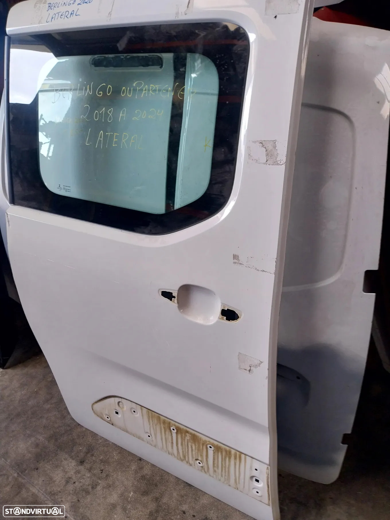 Porta lateral PSA BERLINGO/// PARTNER Ano 2020 - 5