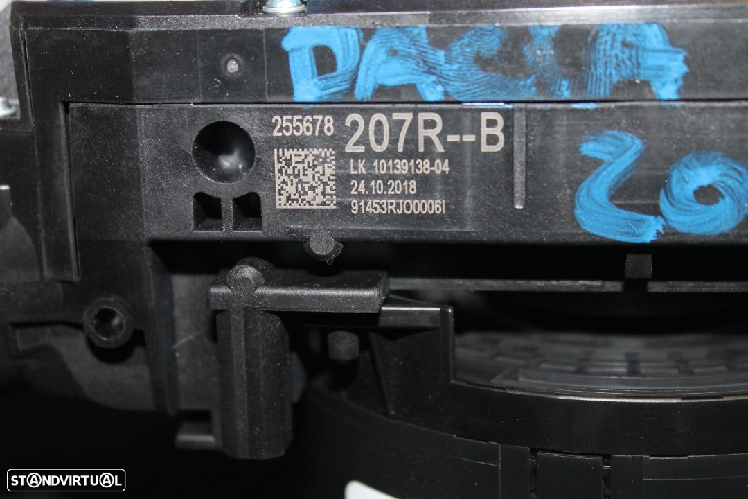 Fita Airbag com Comando do Limpa Para Brisas, Comando das Luzes e comando Telefone  Dacia Duster - 4