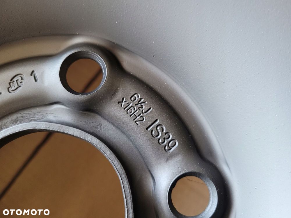 FELGI STALOWE 16 5X112 6J ET48 VW SKODA SEAT AUDI - 7