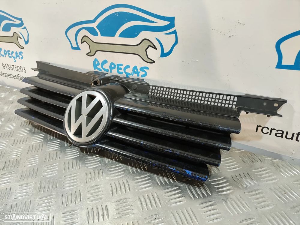 GRELHA CENTRAL FRENTE VW VOLKSWAGEN BORA 1 I MK1 1J2 1J5853653E 1J5 853 653 E 1J5853655C 1J5 853 655 C SIMBOLO LOGOTIPO - 3