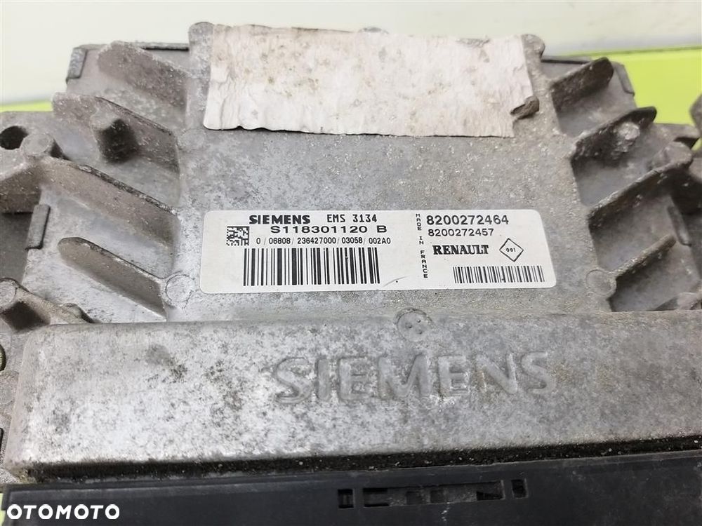 Komputer sterownik silnika Renault Scenic I 1997-2001 2,0 B 8200272464 - 6