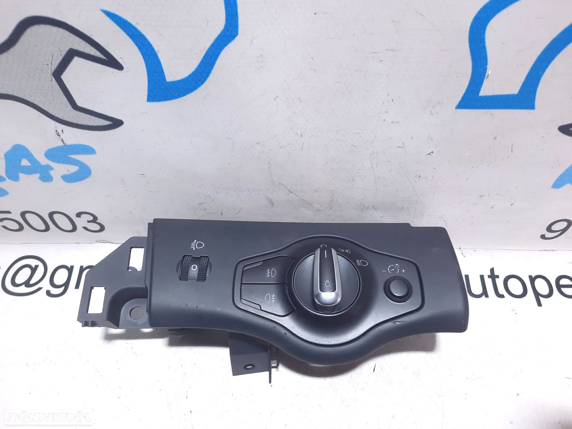 .MODULO COMANDOS COMUTADOR INTERRUPTOR SWITCH CONTROL BOTÃO MANETE MULTIFUNÇÕES LUZ LUZES AUDI A5 8K0941531AK AUDI A4 B8 S4 A5 S5 Q5 - 1