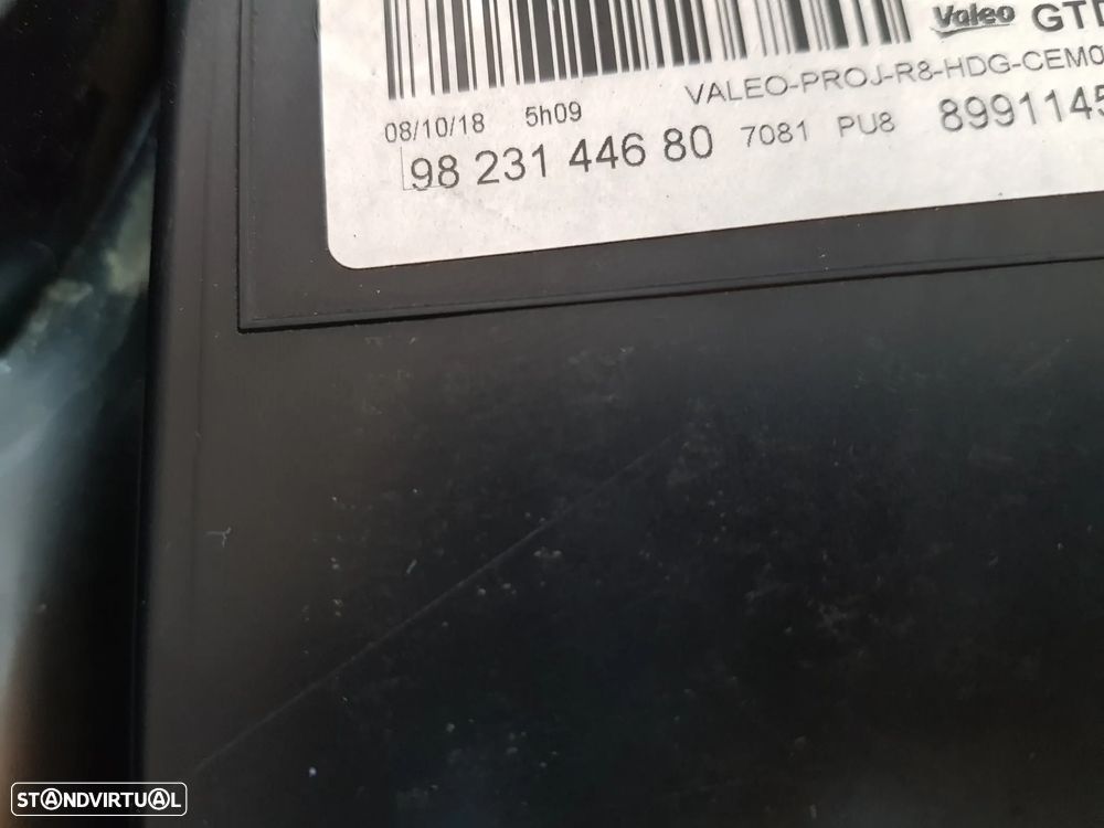 Otica farol LED Esquerdo Peugeot 508 II 2018-2022 - 2