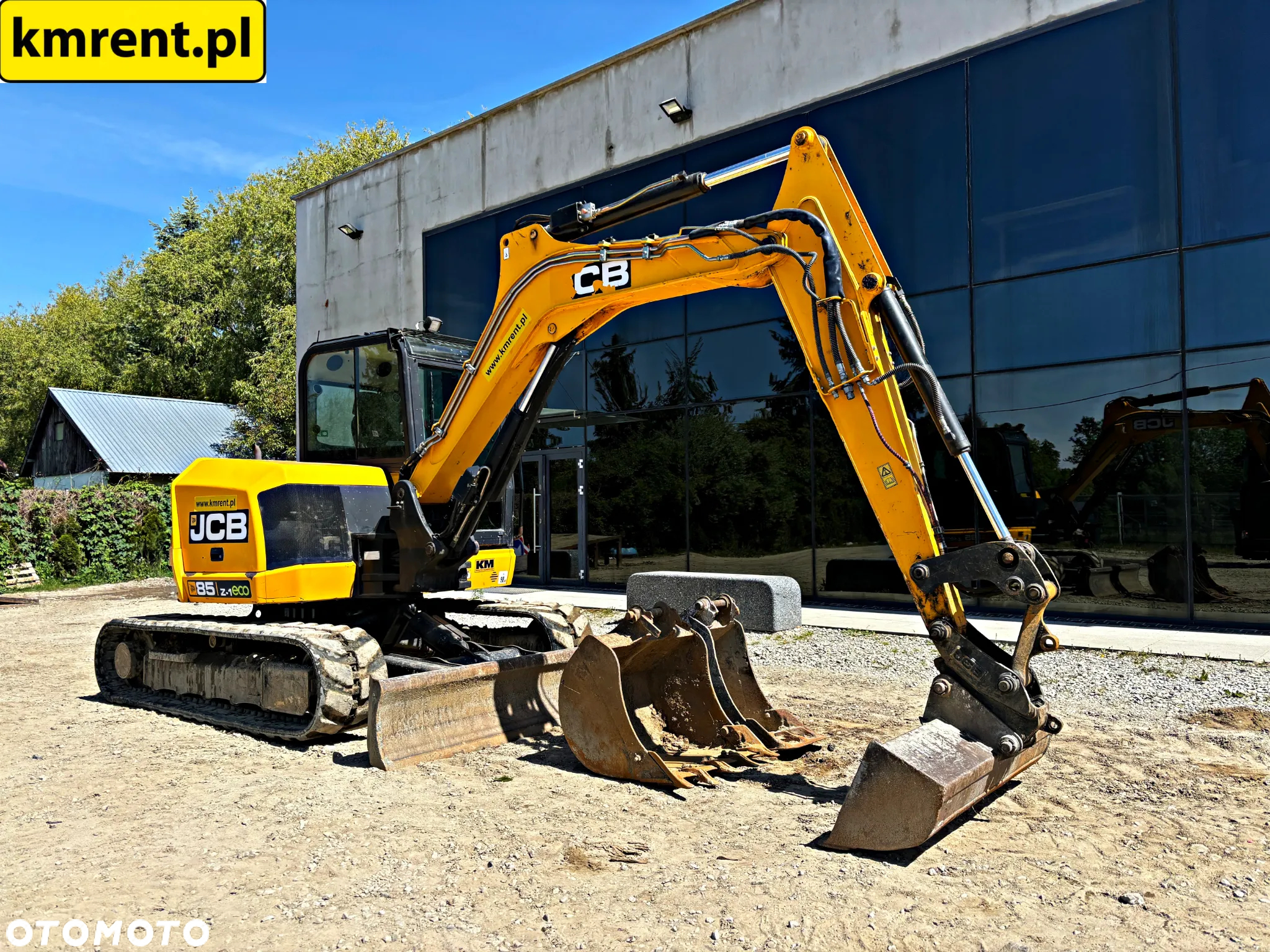JCB 85Z-1 MINI-KOPARKA 2016R. | JCB 8060 8065 8080 CAT 308 307 - 5