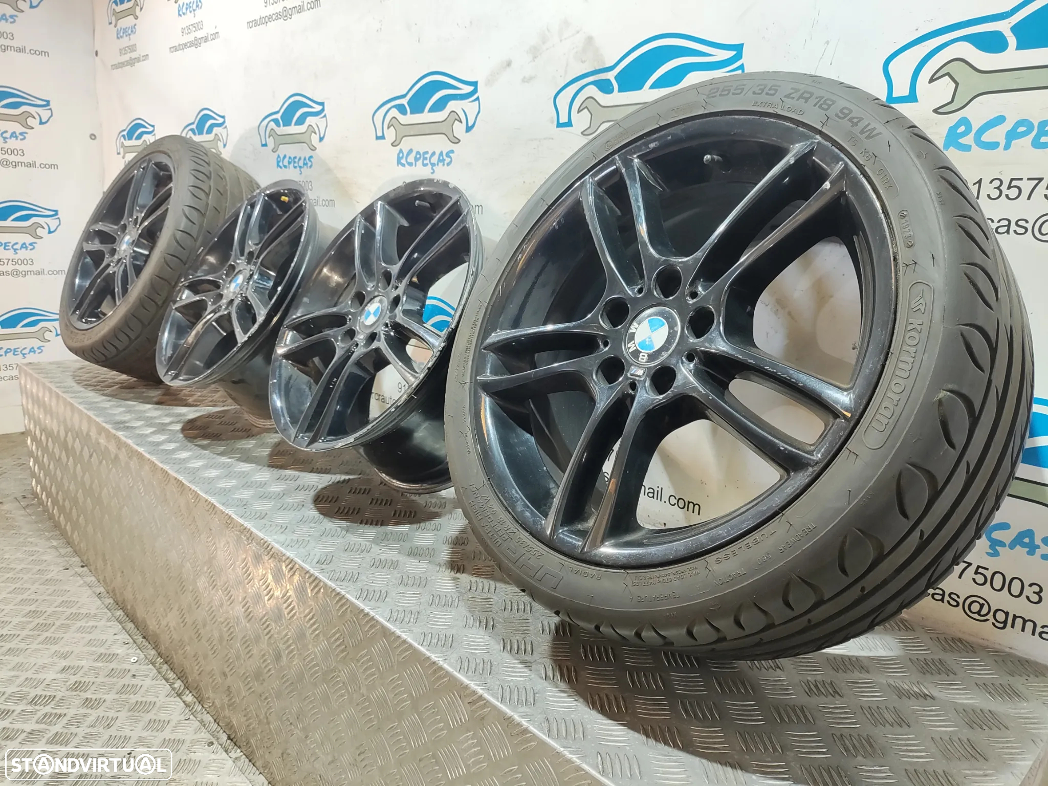 Jantes 18 Originais BMW Serie 1 Pack M Style 261 7,5J 8,5J ET49 ET52 5x120 - 3