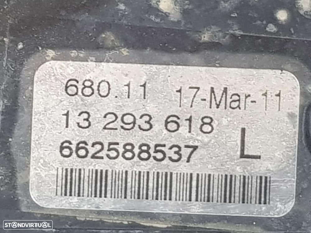 FAROL NEVOEIRO ESQUERDO OPEL ASTRA J 2011 -13293618 - 3