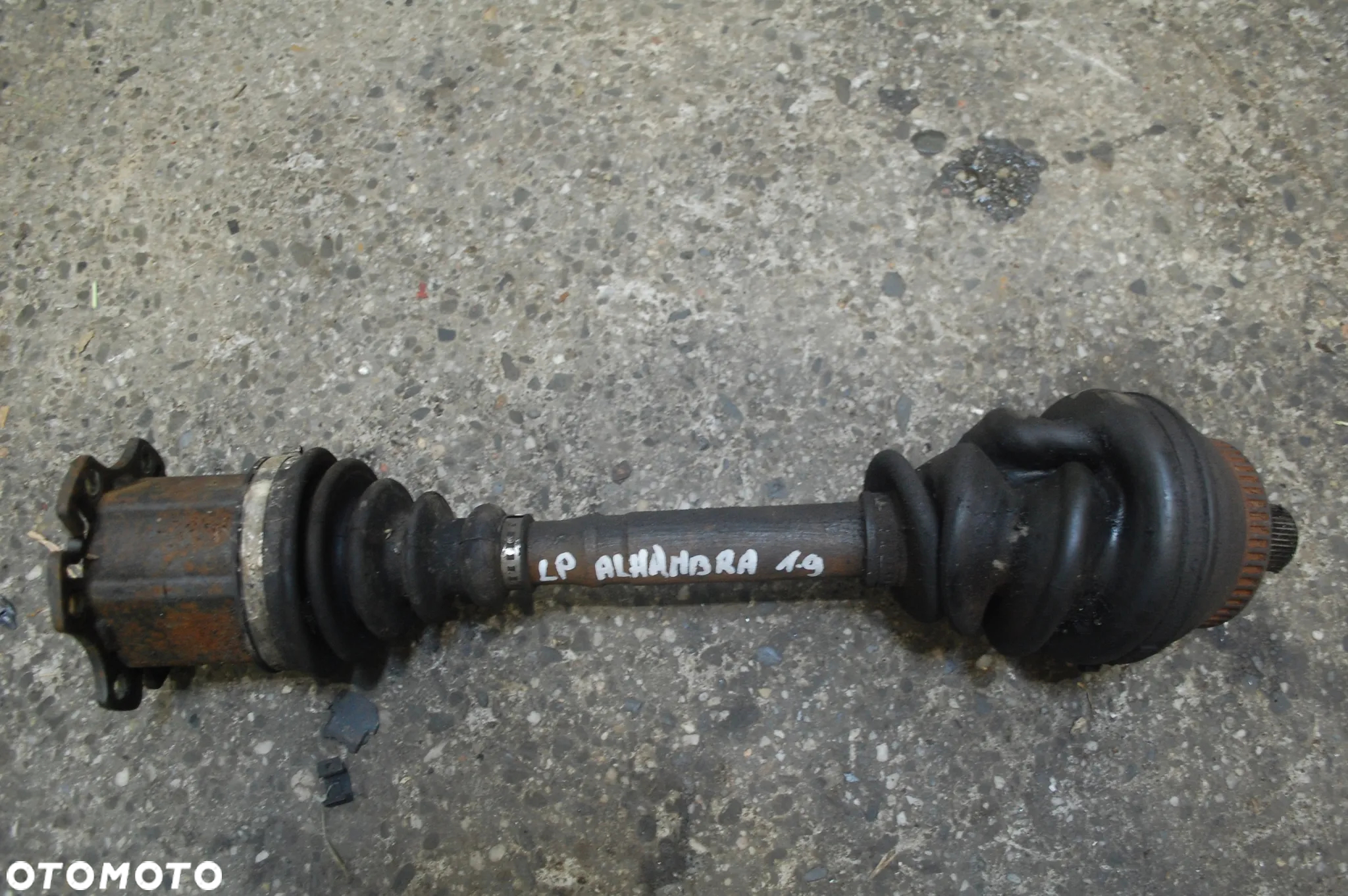 PÓŁOŚ PRAWY LEWY PRZÓD PRZEDNIA VW SHARAN MK I LIFT 2.8 VR6 1.9 TDI SEAT ALHAMBRA - 9