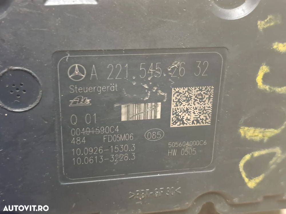 Unitate modul pompa ABS ESP originala Mercedes S-class W221 - 2
