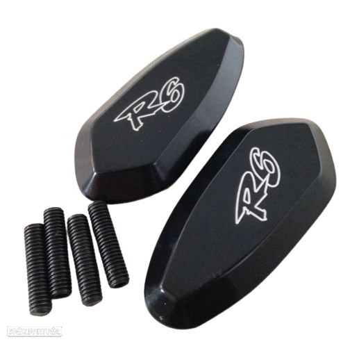 tampas espelhos yamaha yzf r6 1999 - 2007 - 1