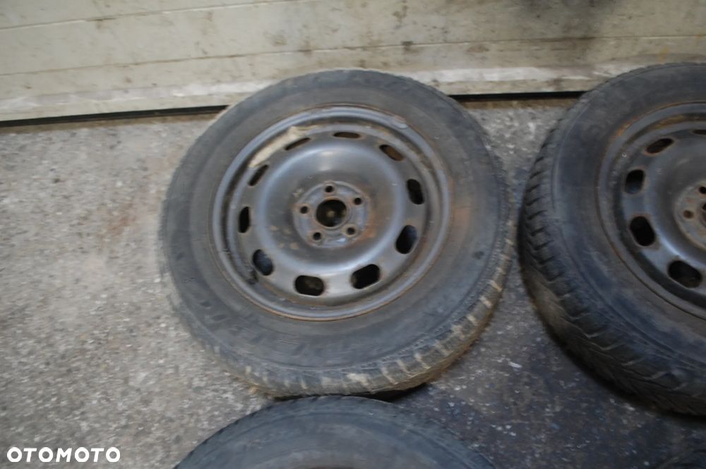 FELGI STALOWE + OPONY ZIMOWE 1J0601027H 195/65R15 ET38 6J NOKIAN DĘBICA VW GOLF IV NEW BEETLE SKODA SEAT AUDI 1J0601027Q - 15