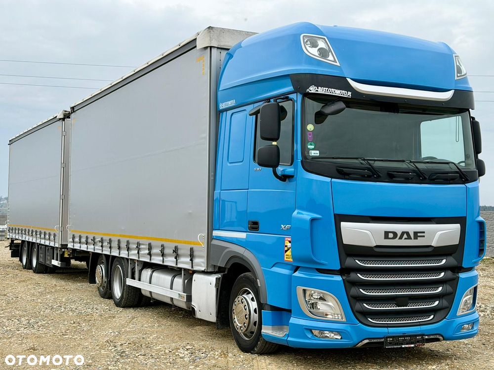 DAF XF 480 / ZESTAW PRZEJAZDOWY / FIRANKA / AUTOMAT / SSC / SERWISOWANY - 1