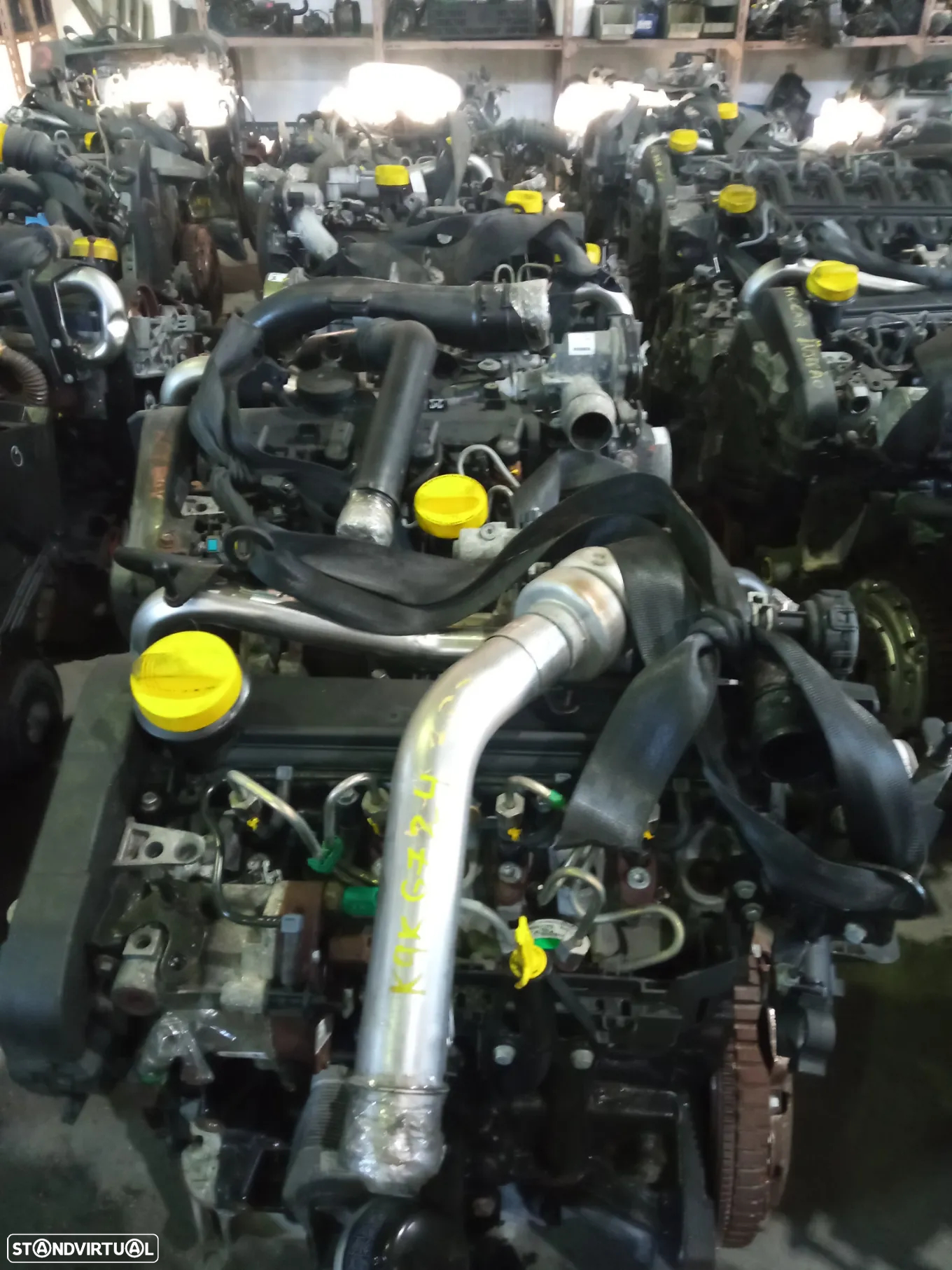 Motor Renault 1.5Dci Ref: K9k 724 (Megane e Scenic) - 2
