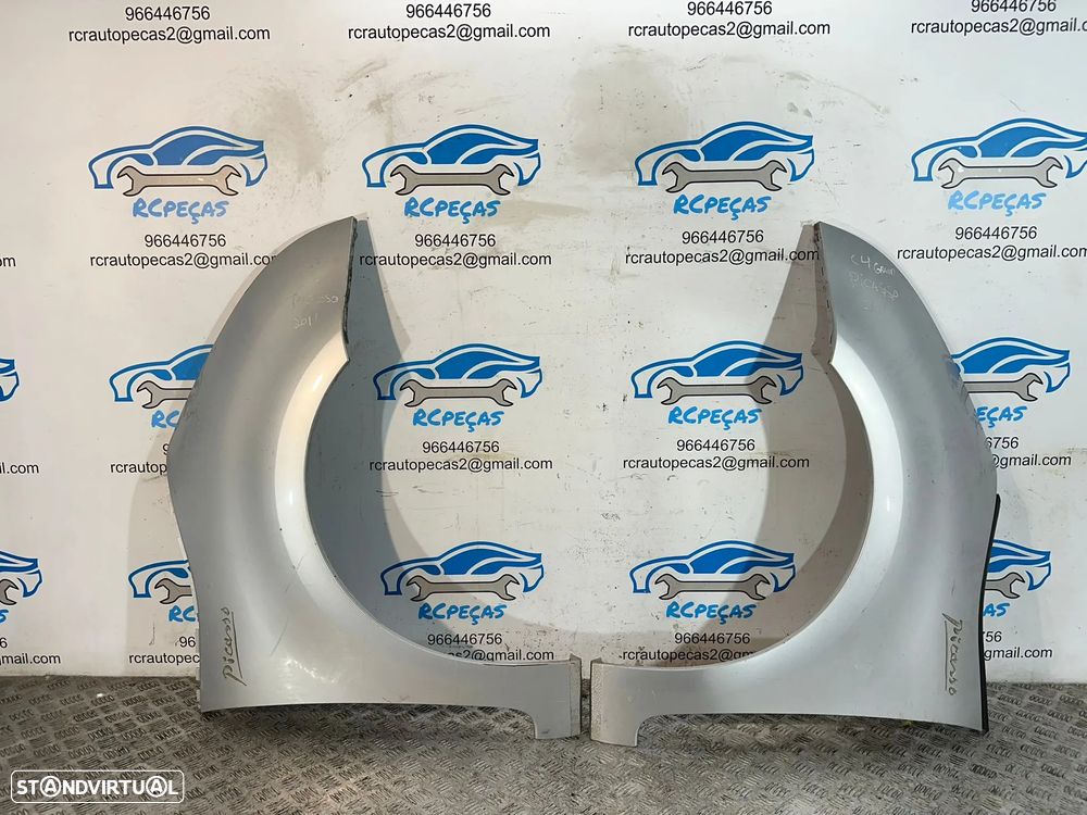 .Guardalamas Frente Frontal Esquerdo Direito Original PSA Citroen C4 Grand Picasso 2006 - 2013 - 1