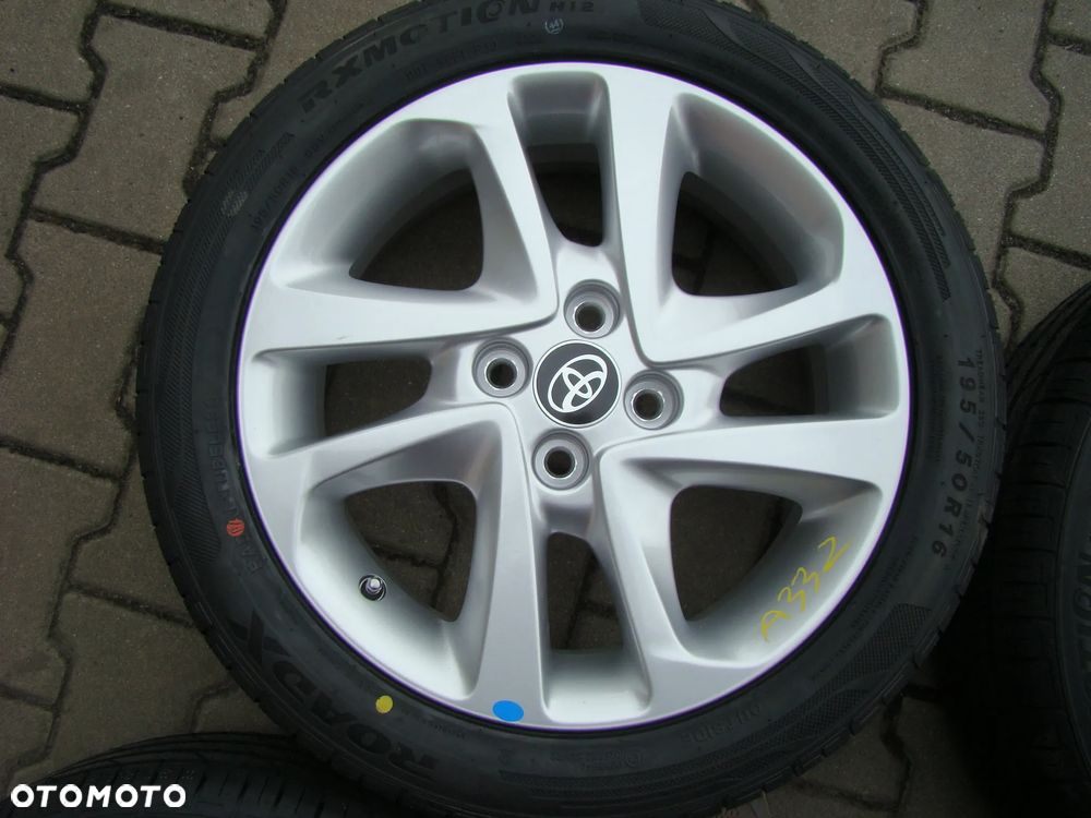 a332 4x100 Toyota Yaris 6jx16 opony lato niemontowane 195/50 - 3