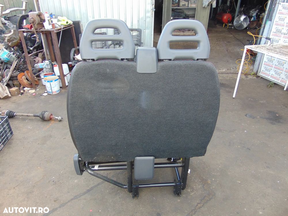 Bancheta Fiat Ducato Citroen Jumper Peugeot Boxer bancheta dubla dreapta pasageri 2006-2024 - 4