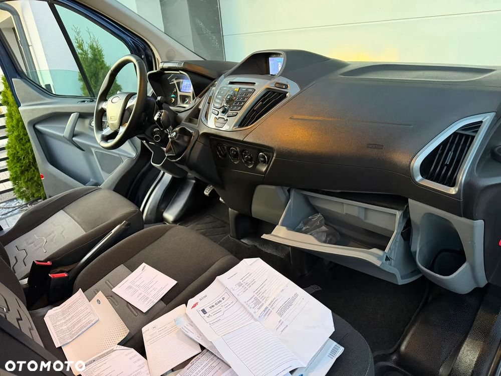 Ford CUSTOM L2H1 Długi Klima Elektryka Navi Tempomat Furgon 3os. 2xPdc Hak - 23