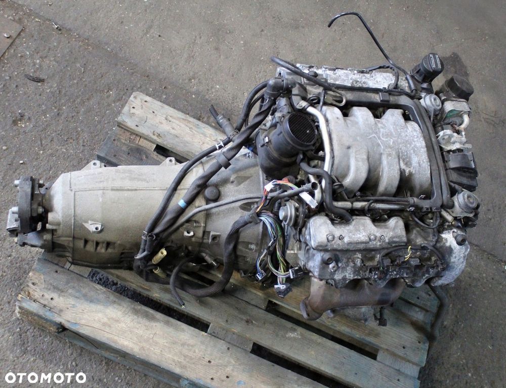 SILNIK WRAZ Z SKRZYNIĄ BIEGÓW MERCEDES SL R230 112973 - 1