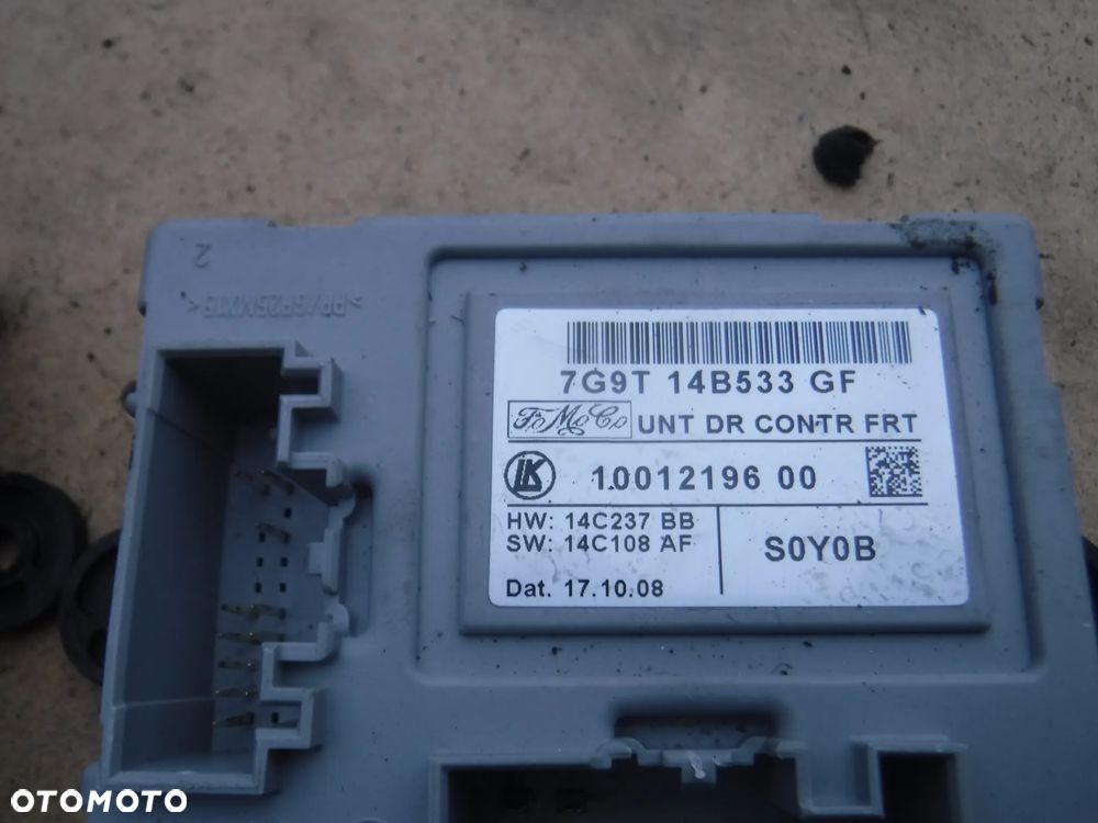 Volvo XC60 I modul drzwi 7G9T14B533BF 7G9T14B534BF 7G9T14B533GF 7G9T14B534CE - 9