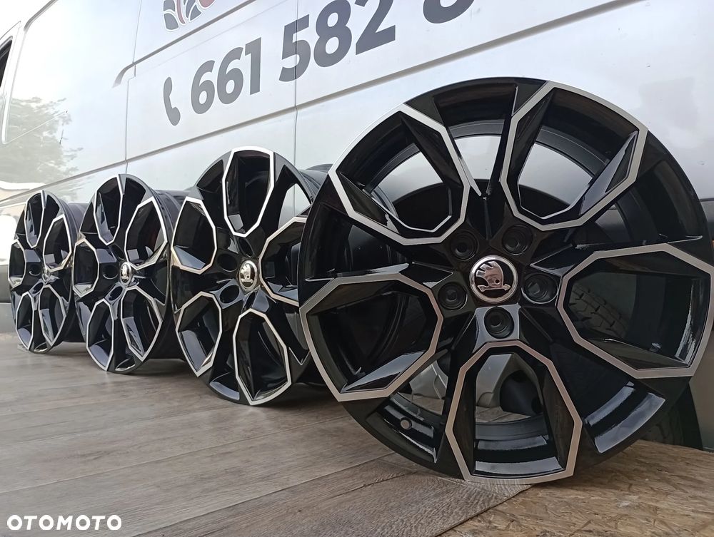FELGI ALUMINIOWE 5x112 R18 8J SKODA ENYAQ iV KAROQ KODIAQ OCTAVIA SUPERB YETI NOWE - 1