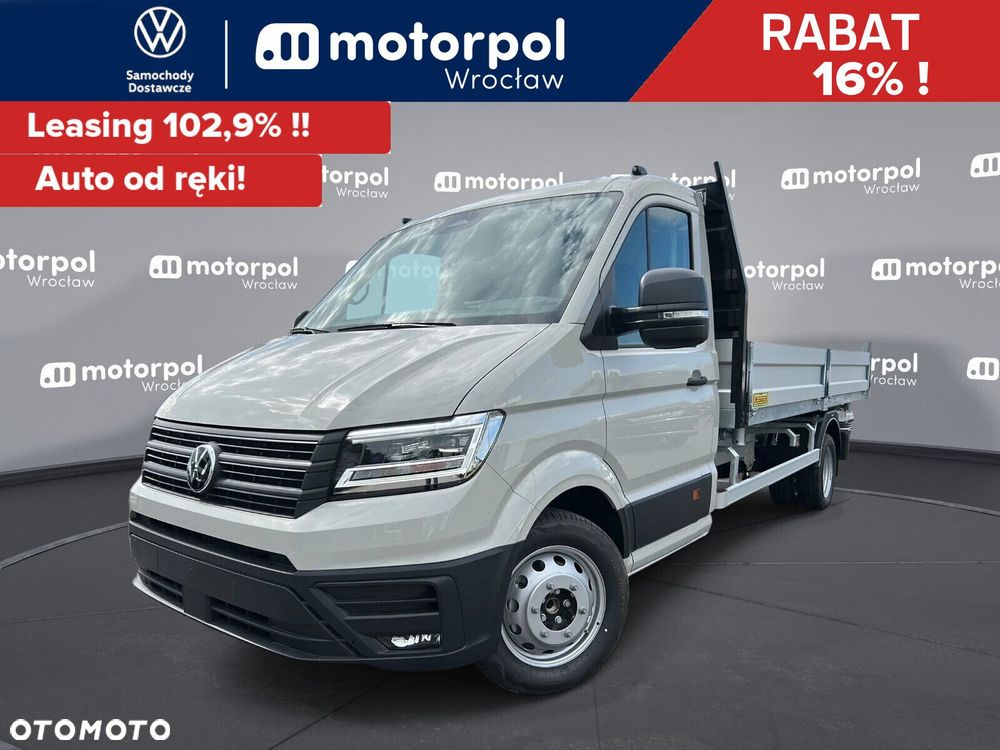 Volkswagen Crafter WYWROTKA Poj. Kabina na bliźniaku DMC=3.5t, 2.0BiTDI 163KM, 4490 mm - 2