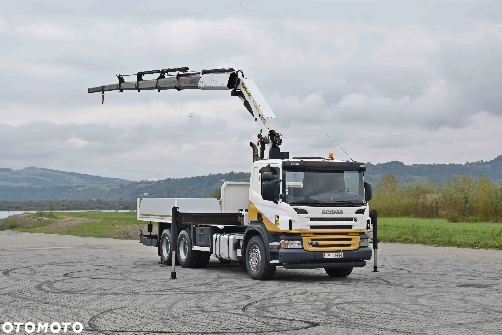 Scania P 420 * SKRZYNIA 6,40 m * PK 29002 + PILOT / 6x4 - 2