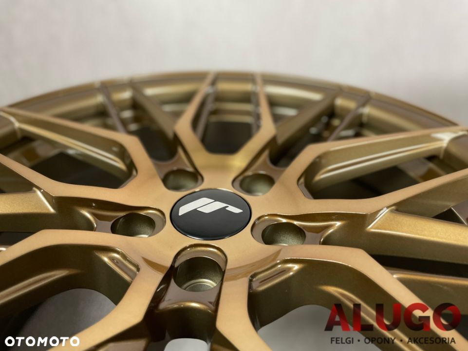 Alufelgi 17 5x112 Felgi Mercedes C E CLK GLK Audi Skoda Seat VW Nowe Czarne - 4