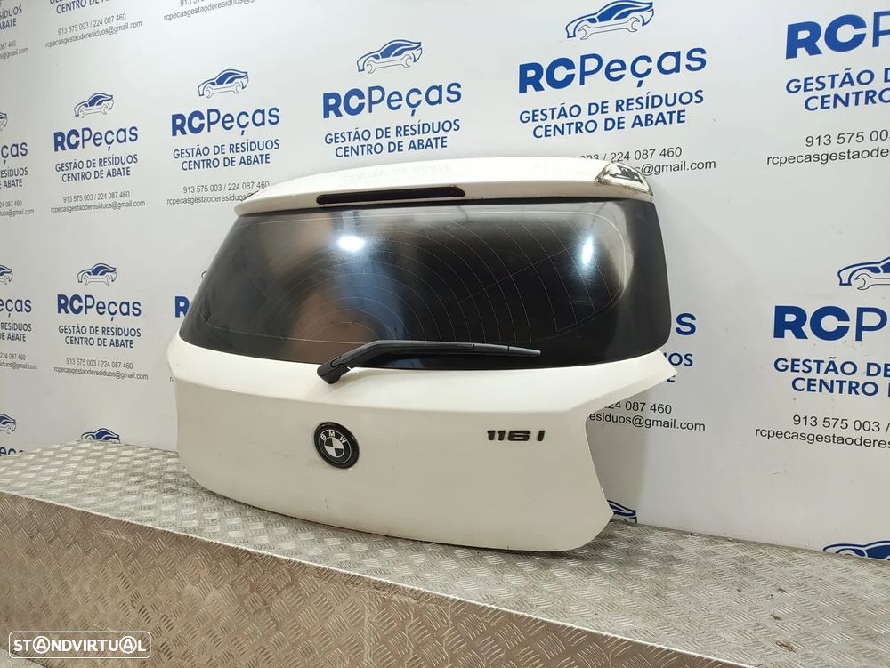 Porta Tampa Mala Original BMW Serie 1 F20 5 portas F21 3 portas Pre LCI 2012 a 2015 - 6