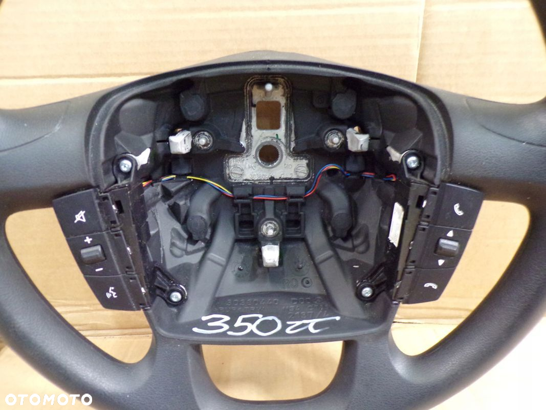 DUCATO JUMPER BOXER 14- KIEROWNICA CZARNA MULTIFUNKCJA - 2