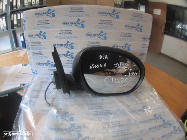 Espelho Esp4226 NISSAN JUKE 1 FASE 1 2012 1.5DCI 110CV 5P CINZA ESCURO DRT ELETRICO 3 PINOS - 1