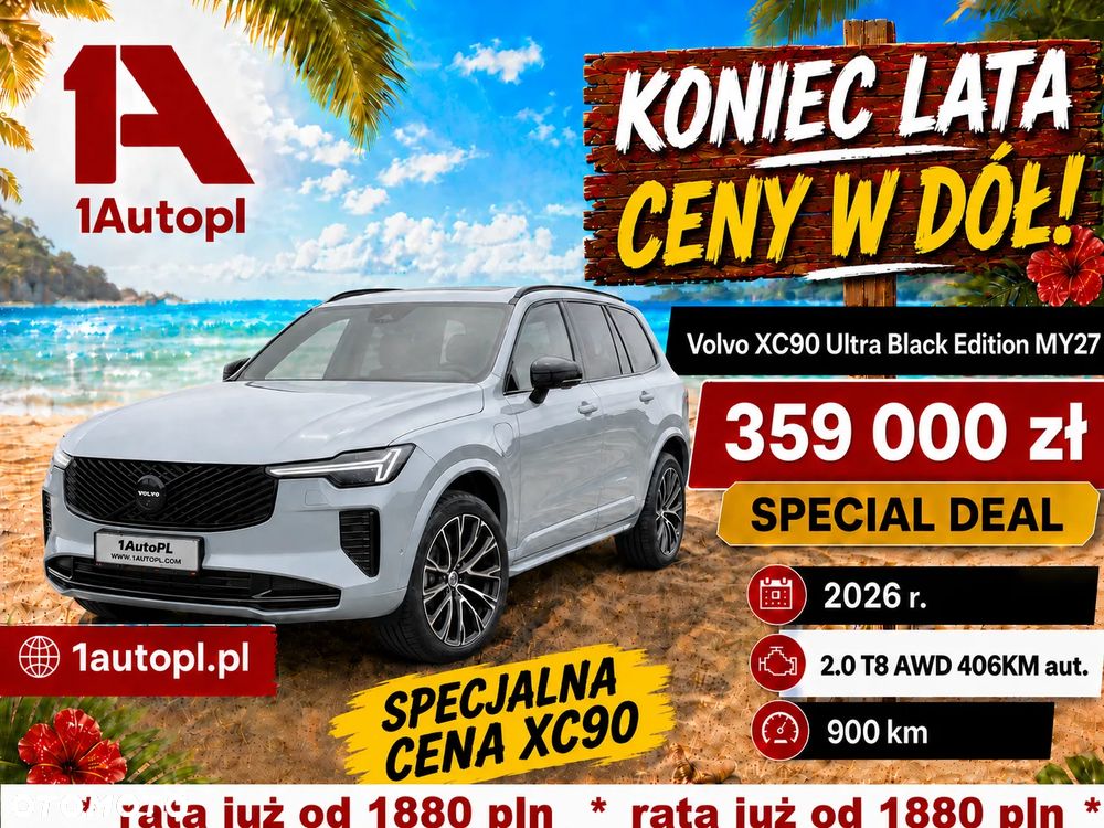 Volvo XC 90 T8 AWD Plug-In Hybrid Ultra Black Edition 7os