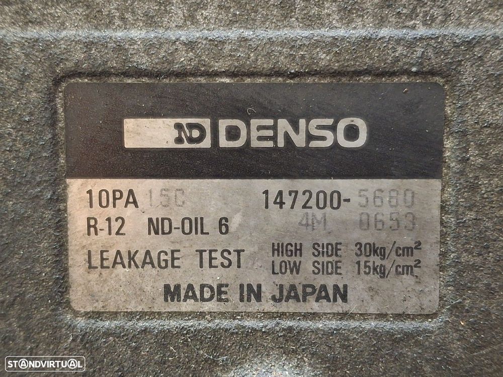 Compressor Do Ar Condicionado Toyota Hilux (Ln_, Kzn1_, Vzn1_) - 5