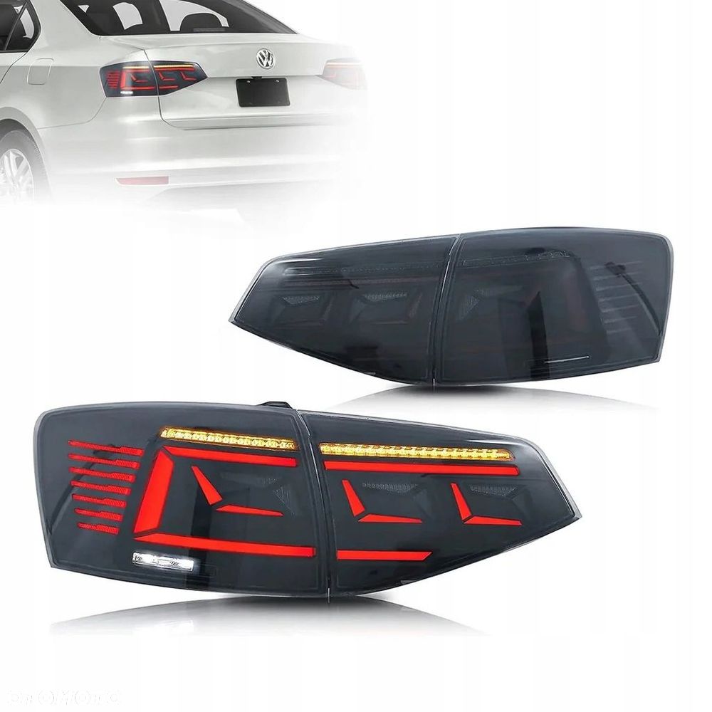 Lampy tyl ne kpl Vland Full LED Diody Tuning VW Jetta VI 5c 6 Lift 2014-18 - 1