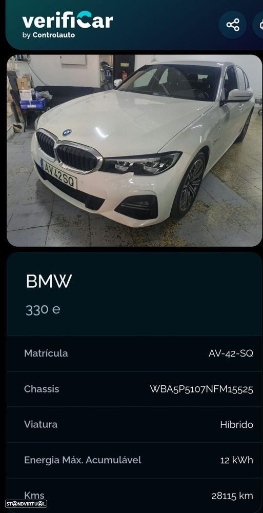 BMW 330 e Pack Desportivo M Auto - 37