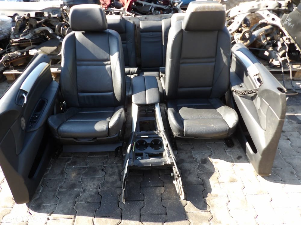BMW - E71,X6 - FOTELE , KANAPA , BOCZKI , TUNEL - UK - OGRZEWANE - KOMPLET - 1