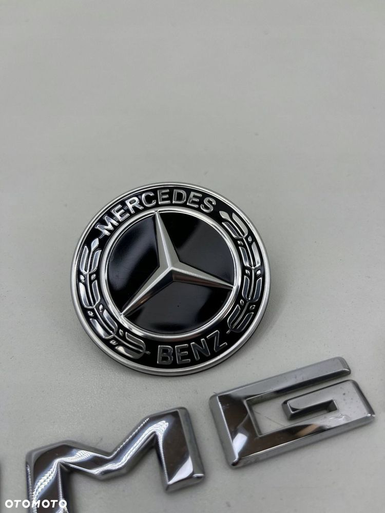 MERCEDES W177 AMG LOGO ZNACZEK EMBLEMAT TYŁ KOMPLET A00081776203 - 3