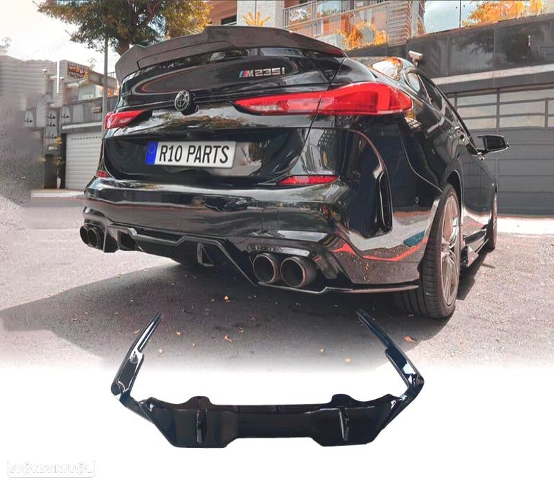 DIFUSOR BMW F44 PRETO BRILHANTE - 1